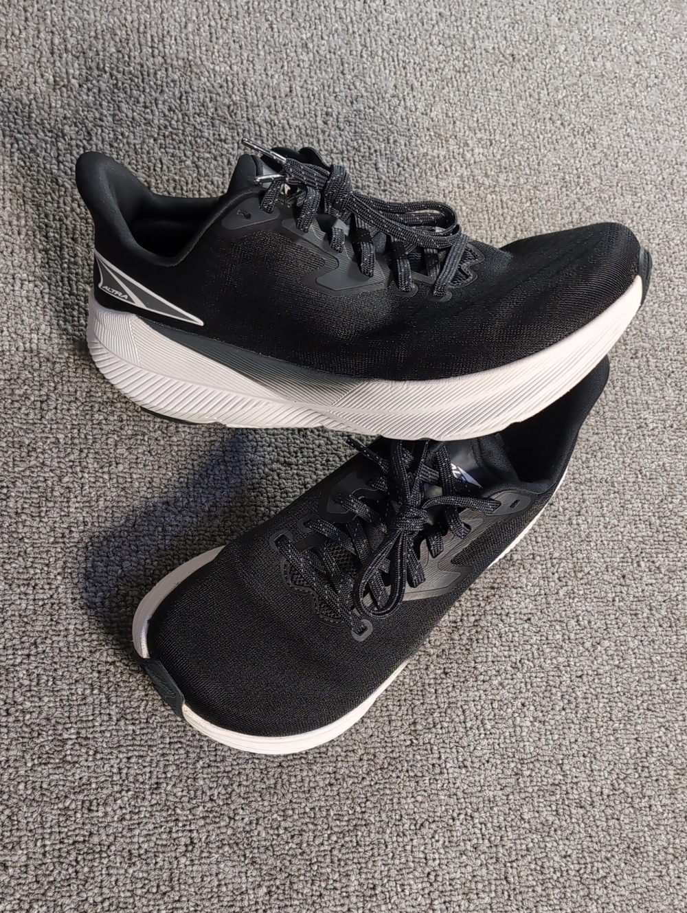 Altra Experience Flow Road Running Shoes Athletic Cushion Gym Size 7.5 Black